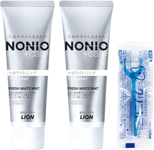ホワイトニング歯磨き粉のおすすめ①「NONIO(ノニオ) プラスホワイトニング」