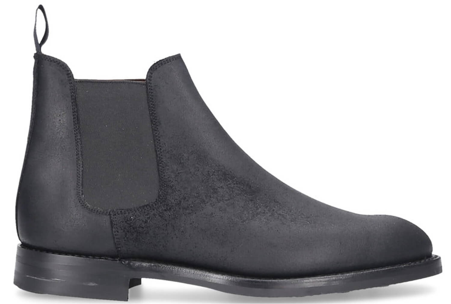 CROCKETT＆JONES　CHELSEA　5.5E　ブラック Chelsea 5 Black Rough-Out Suede | Crockett & Jones – Crockett