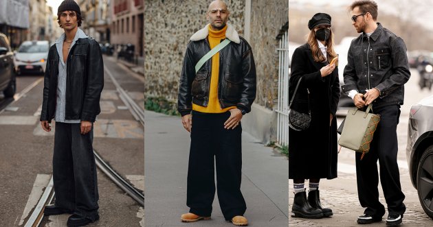 Reference for breaking out of the black wide pants rut! Check out the latest snapshots of fashion experts!