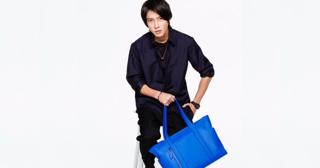Bulgari unveils its new men’s leather goods collection. Tomohisa Yamashita appears in the campaign visual!