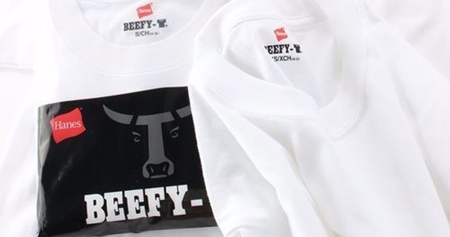 Tシャツの王様 ヘインズで最もタフなヘビーウェイトモデル「BEEFY 