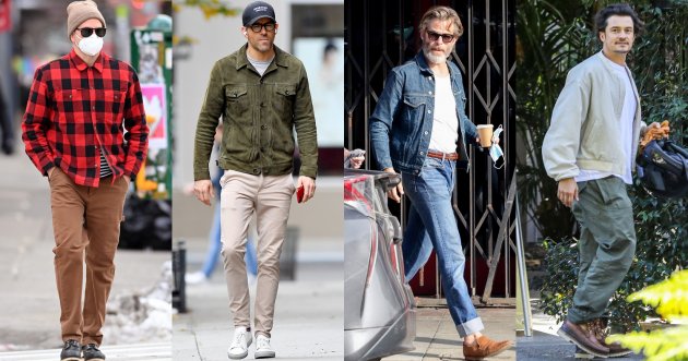 Selected examples of American casual men’s coordination!