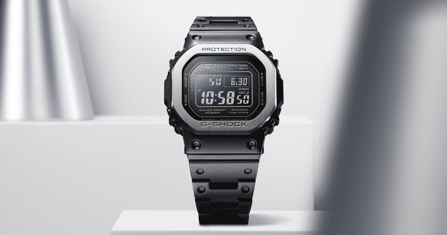 サカモト　G-ショック クールなフルメタルブラック サカモト G-ショック クールなフルメタルブラック フルメタル