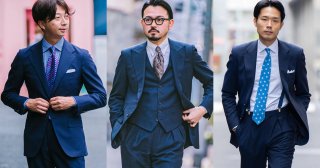 ネイビースーツを洒脱に着こなすポイントとは？オーダースーツのパイオニアと考えるおすすめコーディネート５選
