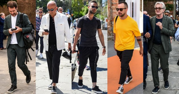 4 outstanding leather sneakers for beautiful coordination for adult men.