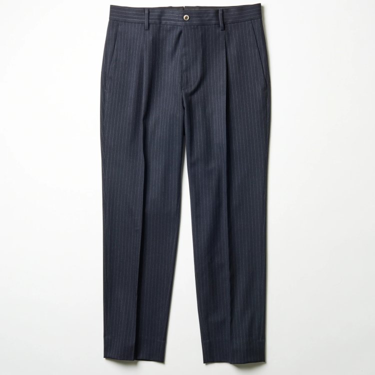 Recommended unlined wool slacks " GENTLEMAN PROJECTS LIBRA FRANCIA PIN STRIPE