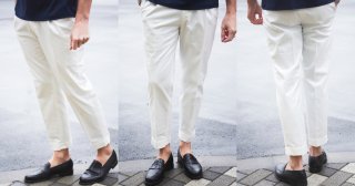 "洗練"と"清潔感"をあきらめない「大人向けの白パンツ」の選び方５大条件