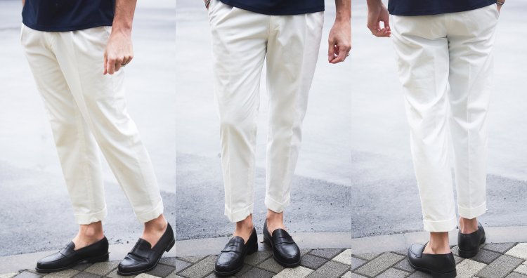 洗練 と 清潔感 をあきらめない 大人向けの白パンツ の選び方５大条件 メンズファッションメディア Otokomae 男前研究所