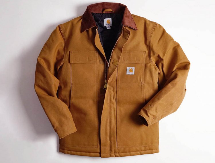 Carhartt Traditional Coat Appeal 1: "Heavy 12 oz. cotton duck with a heavy weight.