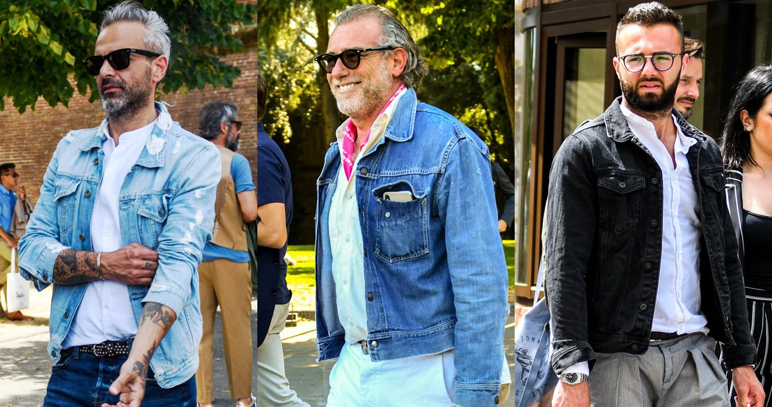 What To Wear With A Denim Jacket - Stylish Jean Jacket Outfit Ideas For Men  | Michael 84