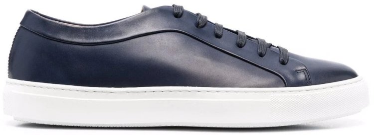 Recommended sneakers to match with navy suits " Fratelli Rossetti Lace-up Sneakers