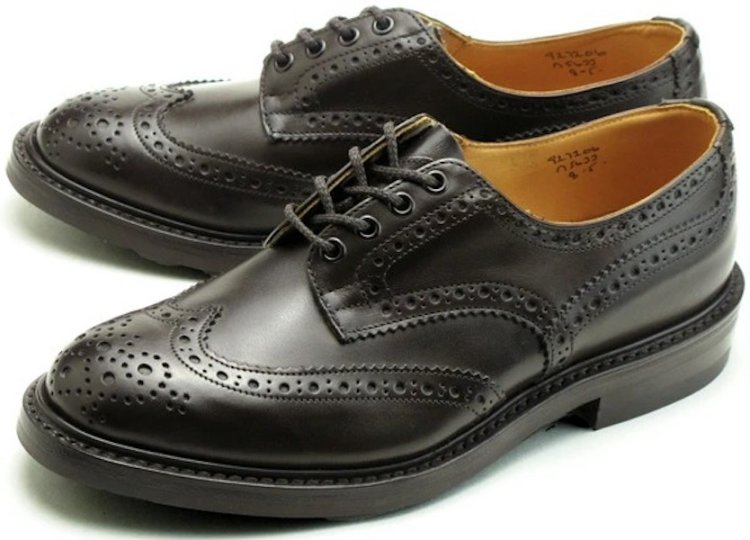 Recommended wingtip shoes " Tricker's Burton