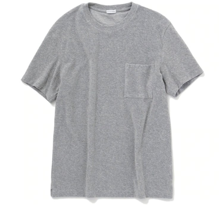+CLOTHET(クロスクローゼット) スビンプラチナム マイクロパイル Tシャツ
