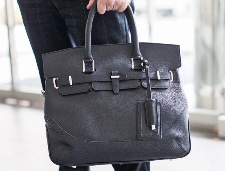 Bags that go well with suits: Brand 5: PELLE MORBIDA