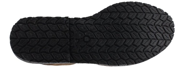Abarca sandals feature #5: "Rubber outsoles to prevent slipping even in the resort's waterfront."