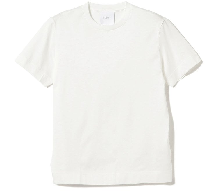 1万円以下で買える高級な無地Tシャツ「SLOANE(スローン) コットンテンジク クルーネックTシャツ」