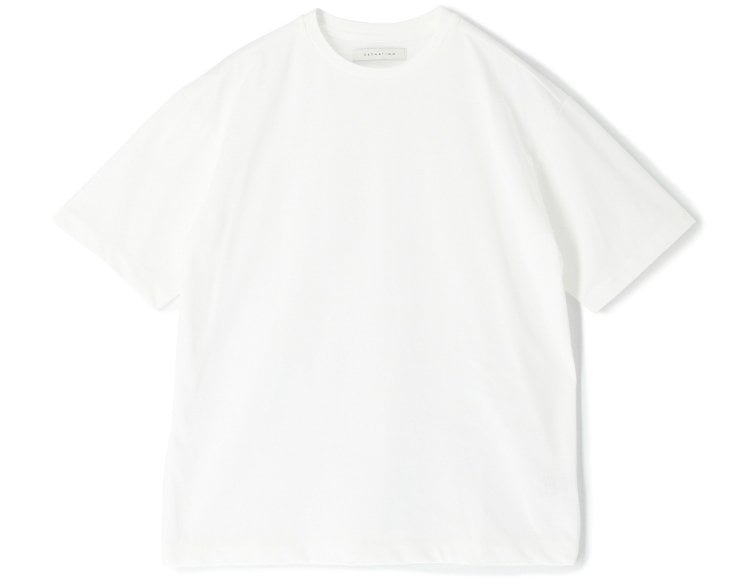 1万円以下で買える高級な無地Tシャツ「ESTNATION(エストネーション) クリスタル天竺クルーネックショートスリーブTシャツ」