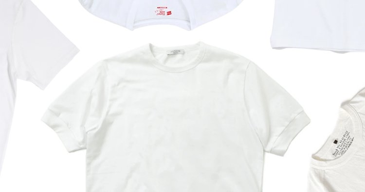 白Tシャツ選びでメンズにおすすめしたいブランド１０選！リーズナブルな価格帯から質重視のブランドまで紹介