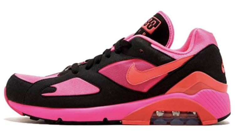 NIKE x COMME des GARCONS HOMME PLUS Pink Sneakers Air Max 180