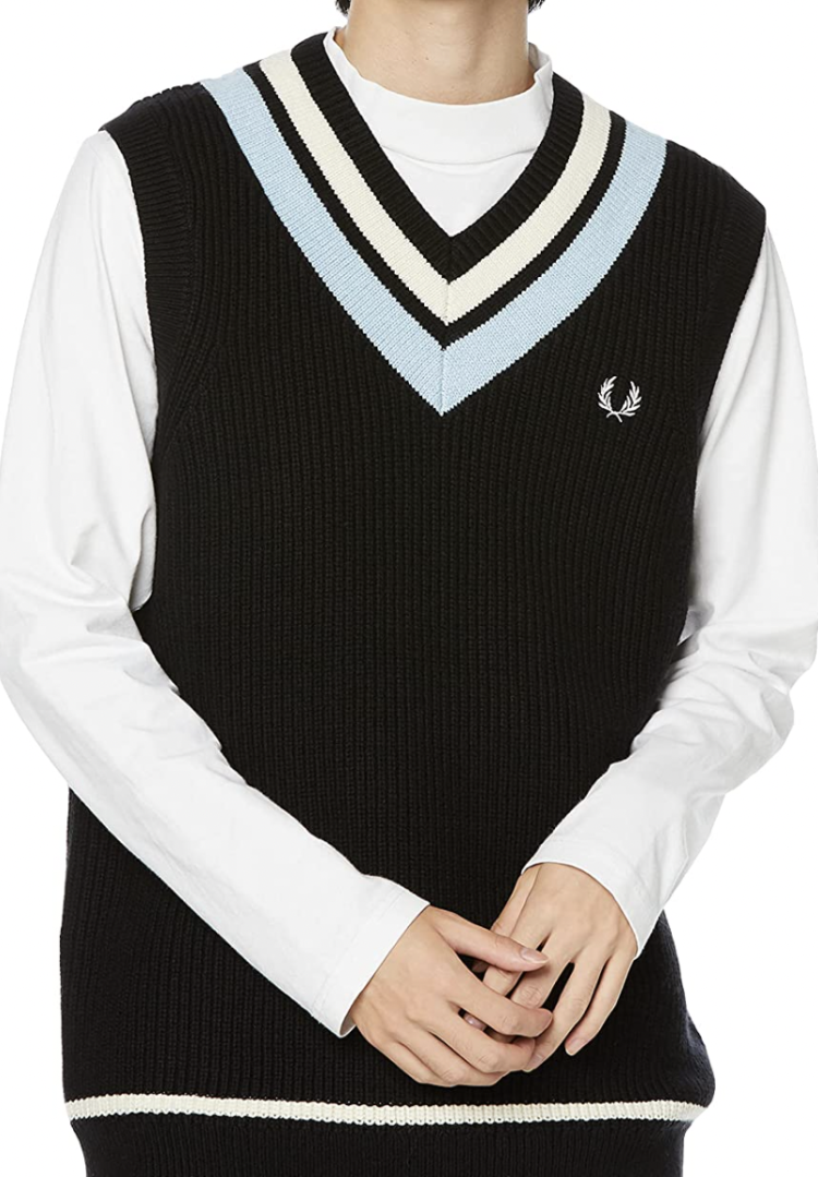 FRED PERRY Knit Vest