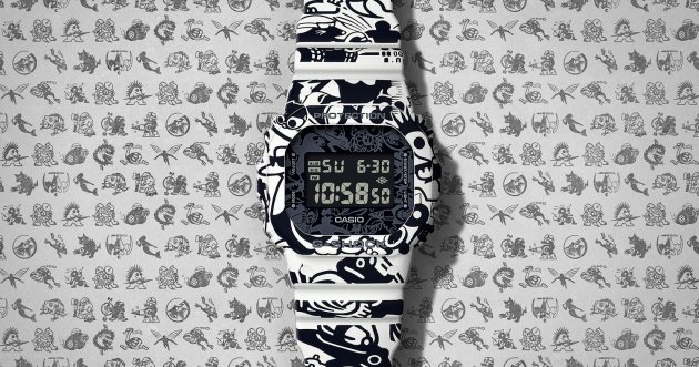 New G-Shock with designs of past characters from the ” Master of G ” series!