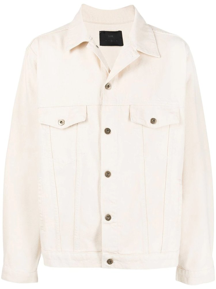 White denim jacket recommended " SIR. denim jacket