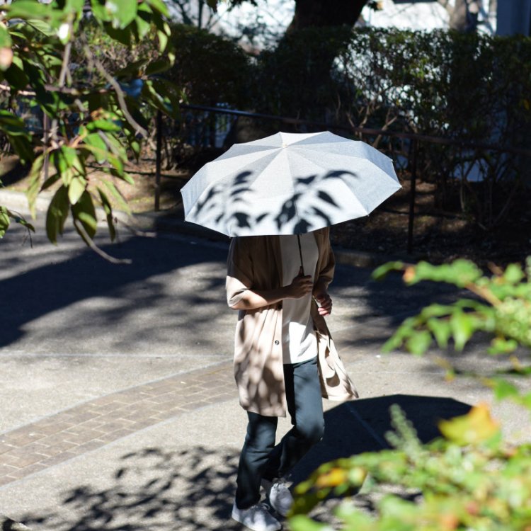 メンズの日傘人気の理由①「暑さを防ぐため熱中症の対策に丁度良い」