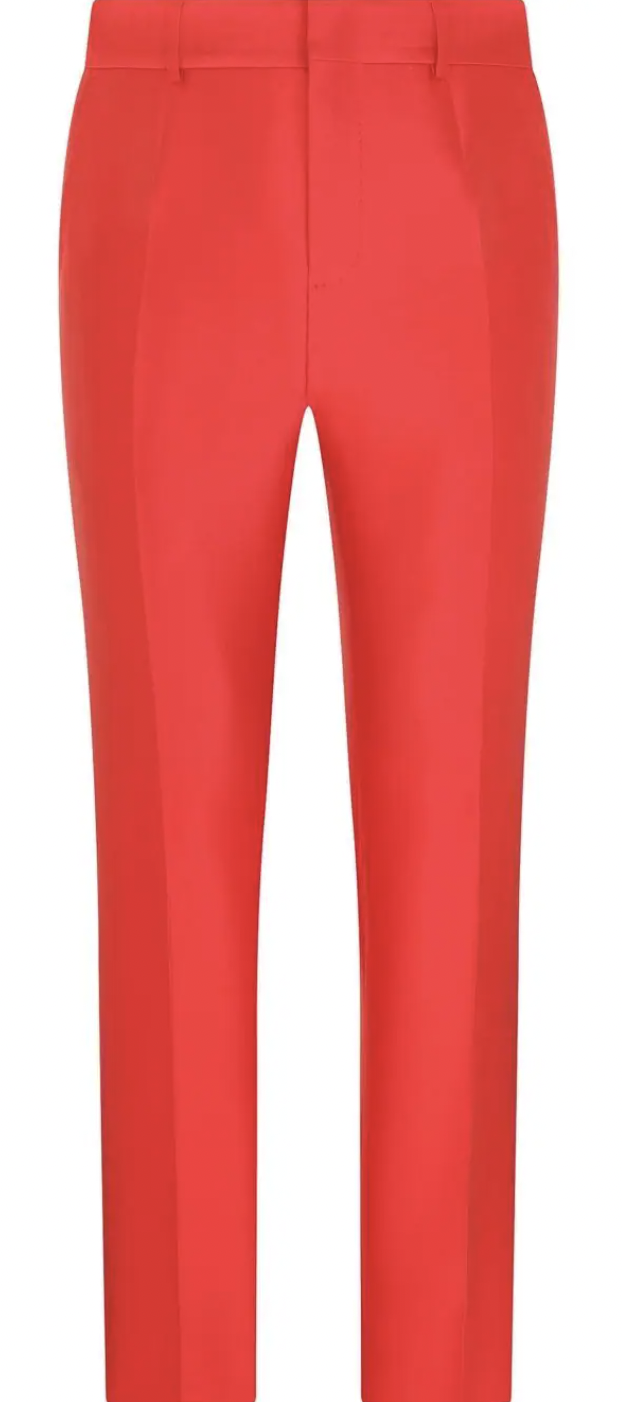 A glamorous summer coordinate with red pants! Examples of men's