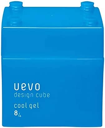 この髪型のヘアセットにおすすめのスタイリング剤▶︎「uevo(ウェーボ) デザインキューブ クールジェル」