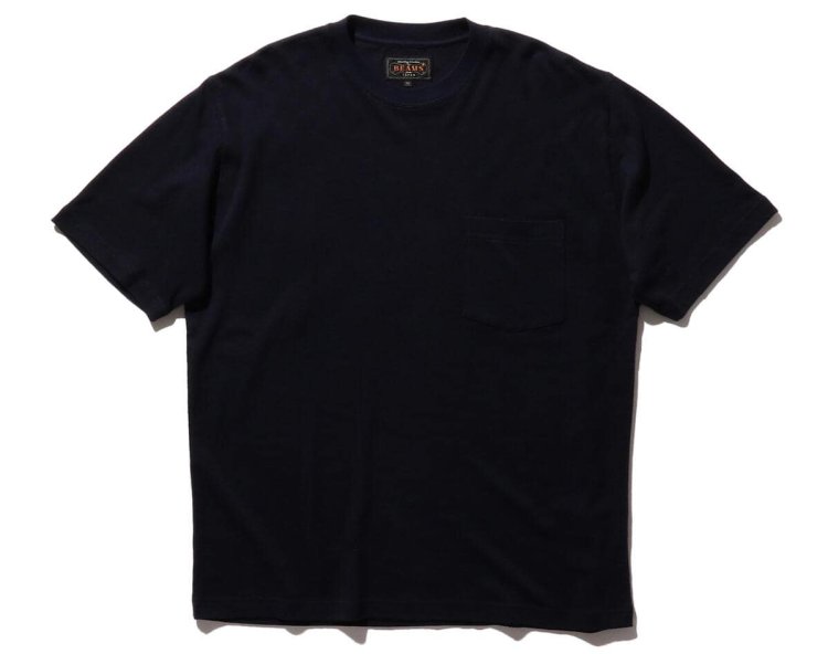 BEAMS PLUS linen-cotton crew-neck T-shirt