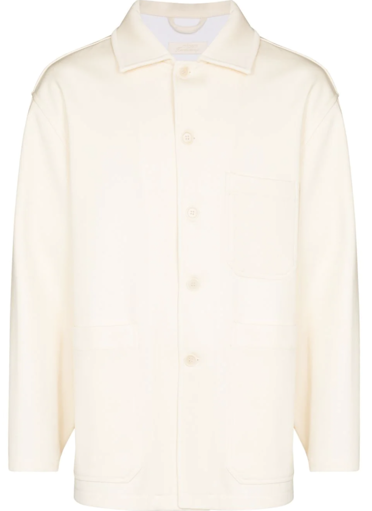 Mfpen(エムエフペン) 白シャツジャケット