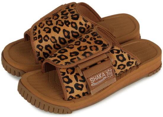 SHAKA Sandals Recommended Model 10 "X-Packer Cowhair" for a fashionable look.