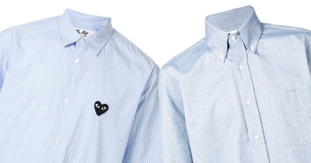 シャツでイマ人気の襟型はどっち！？「ボタンダウン」VS「レギュラーカラー」