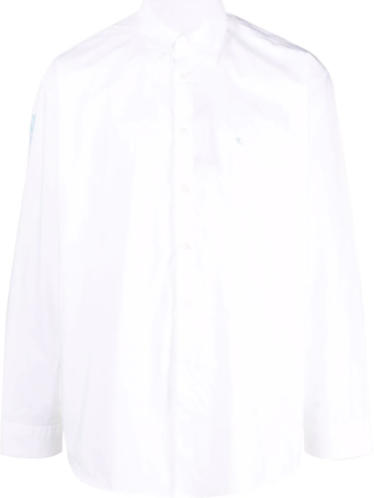 Raf Simons White Shirt Oversized