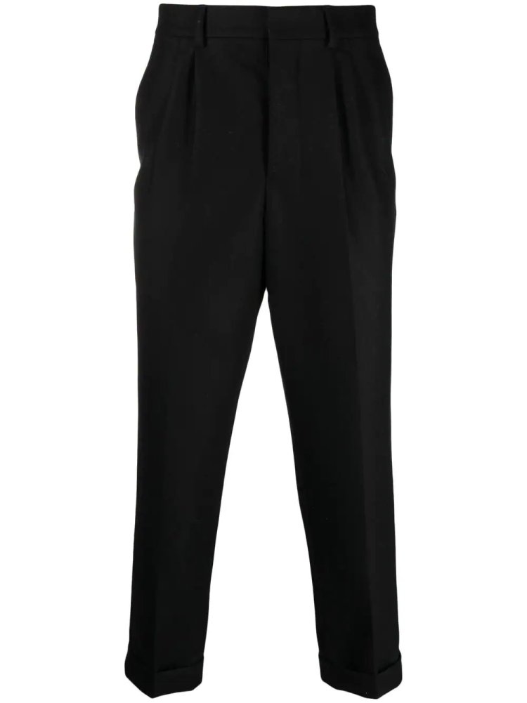 AMI PARIS' Carrot Fit Pants, tapered wide pants for men in their 30s "