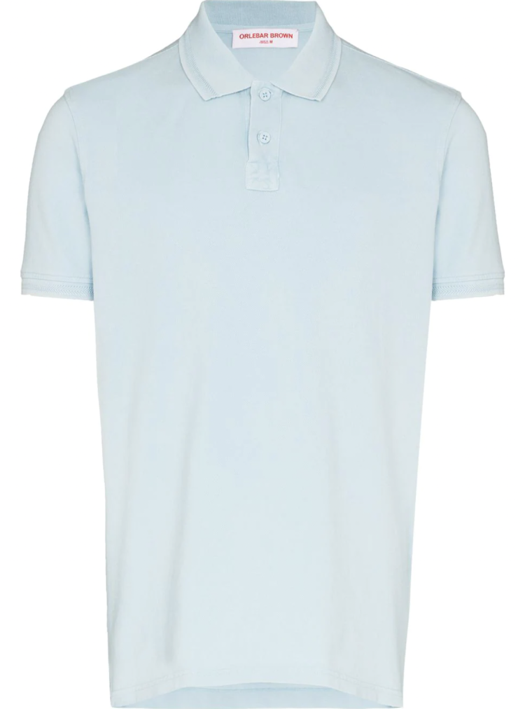 ORLEBAR BROWN light blue polo shirt