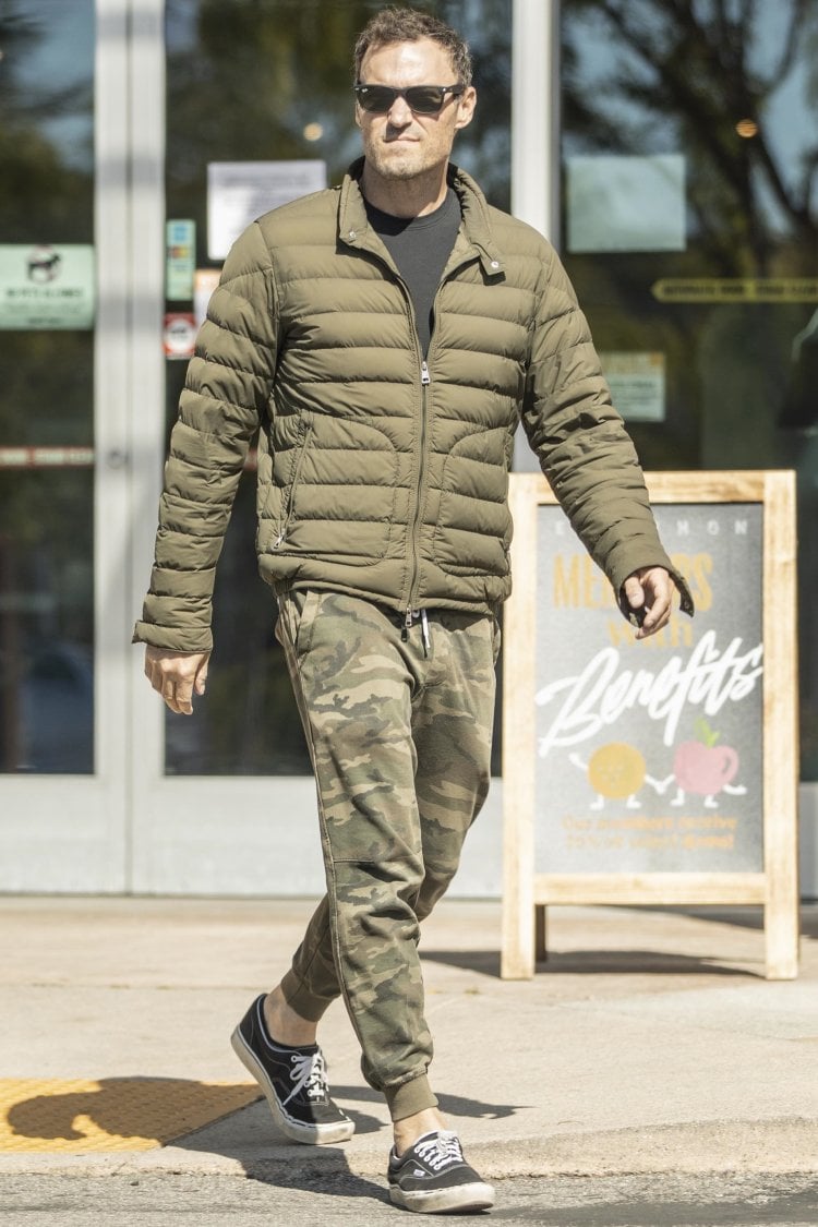 *EXCLUSIVE* Brian Austin Green makes his daily COVID-19 Grocery Run