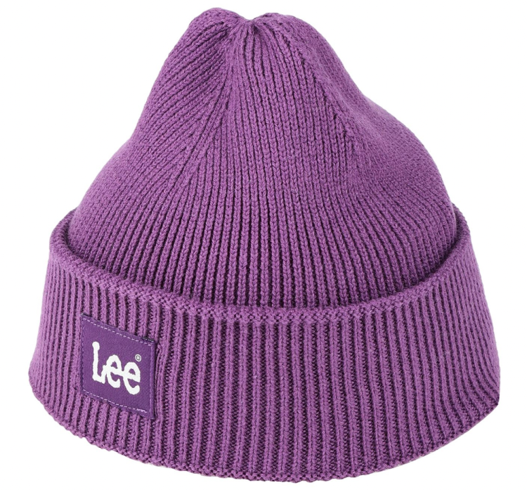 LEE(リー) 紫色ニット帽