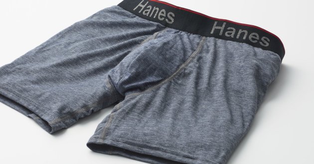 This solves the vagina position problem! Look out for Haynes’ patented Pouch Boxer Briefs!