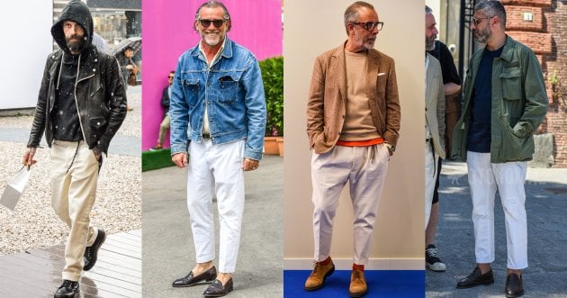 Men’s outfits with white pants! Introducing stylish outfits by combination.