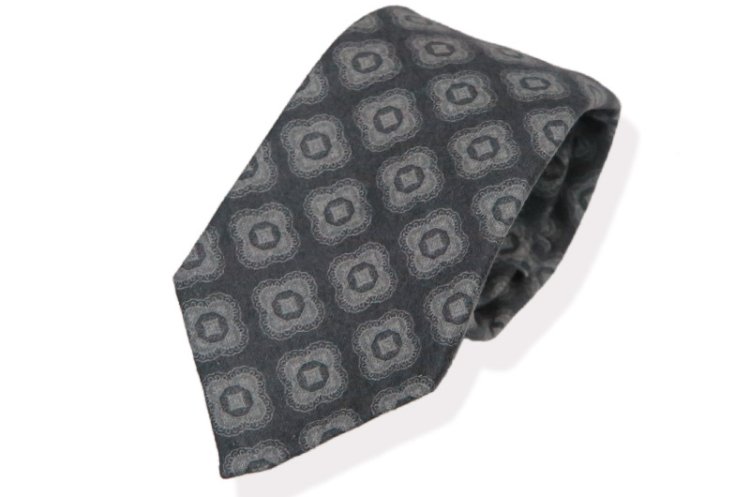 Necktie material/fabric 5: "Flannel," characterized by a raised autumn/winter look