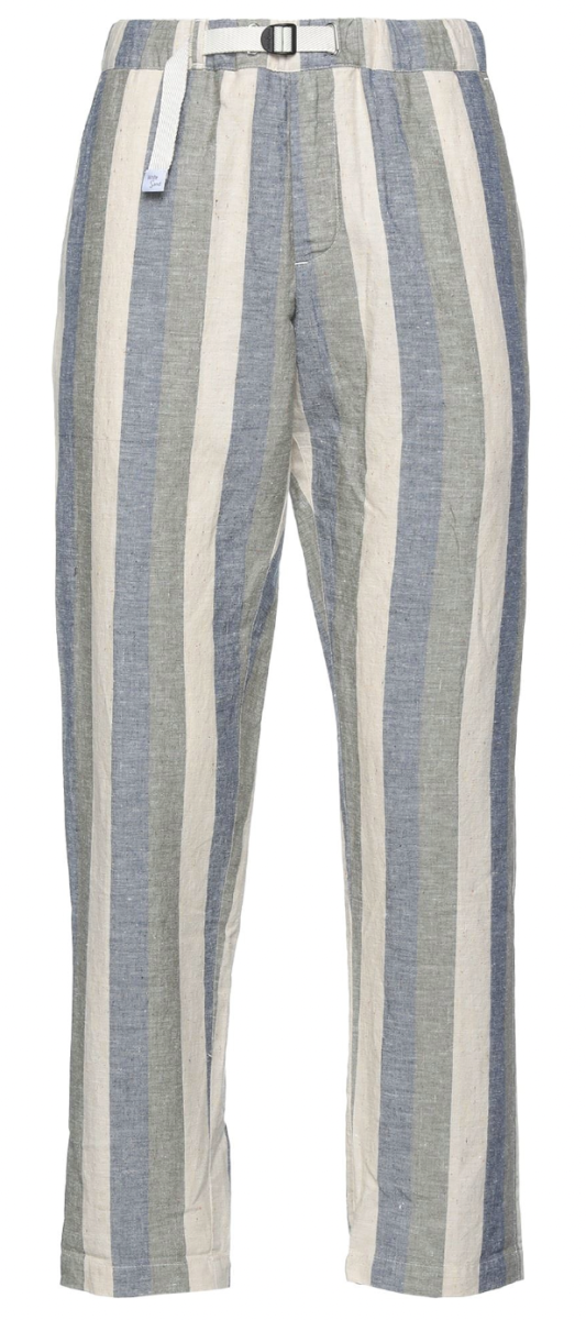 WHITE SAND Patterned pants