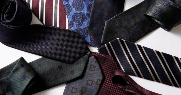 Types of Ties by Shape, Material and Pattern!
