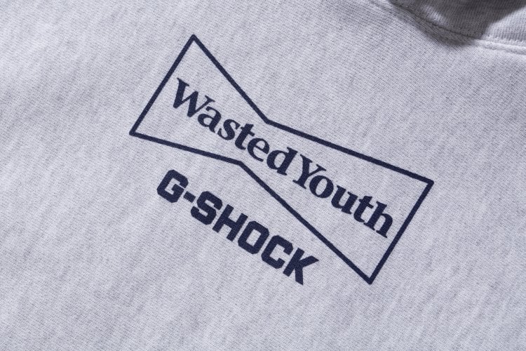 G-SHOCKがWasted Youthとのコラボモデルを発表！フーディとTシャツも同時発売