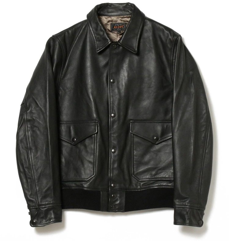 What are the key points in choosing a leather blouson for men?
