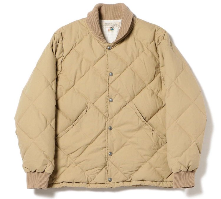 REMI RELIEF × BEAMS PLUS Special Order Quilted Down Jacket