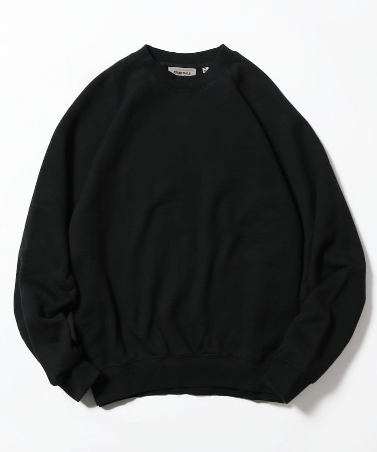 Street-style brand sweatshirt top and bottom ① "ESSENTIALS