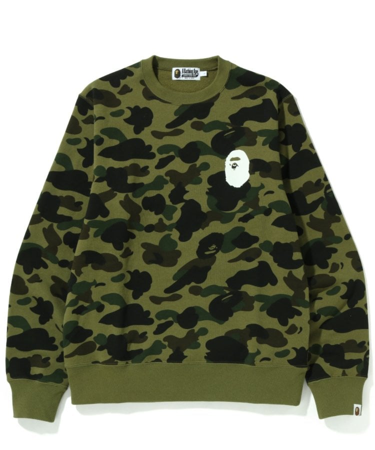 Street-style brand top and bottom sweatshirts (2) "A BATHING APE