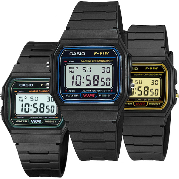 Casio CASIO Watches Standard F-91W-1JF 