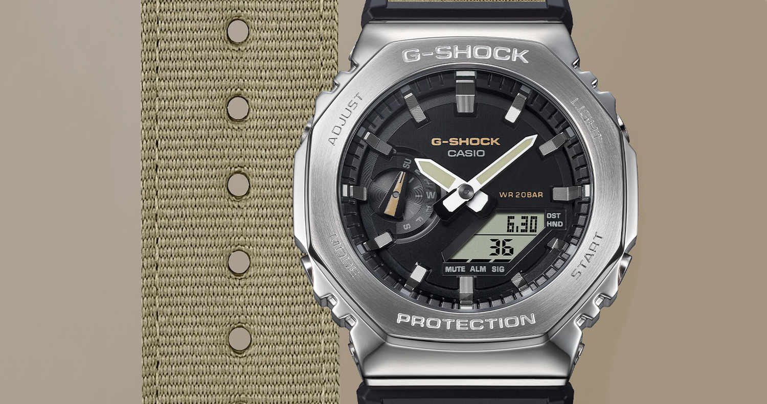 Upgrade Your Outdoor Style with G-SHOCK's Octagonal Bezel in the